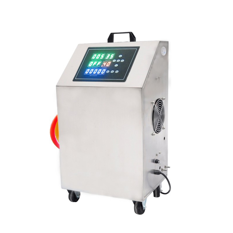 電源電壓：220VV電源頻率：50HzHz加工定制：是顆粒物凈化率：99%二、汽車消毒機的優勢1、微電腦全自動控制面板：觸摸屏控制，點擊開始，機器自動開機運行；面板上裝有臭氧和負離子倒計時功